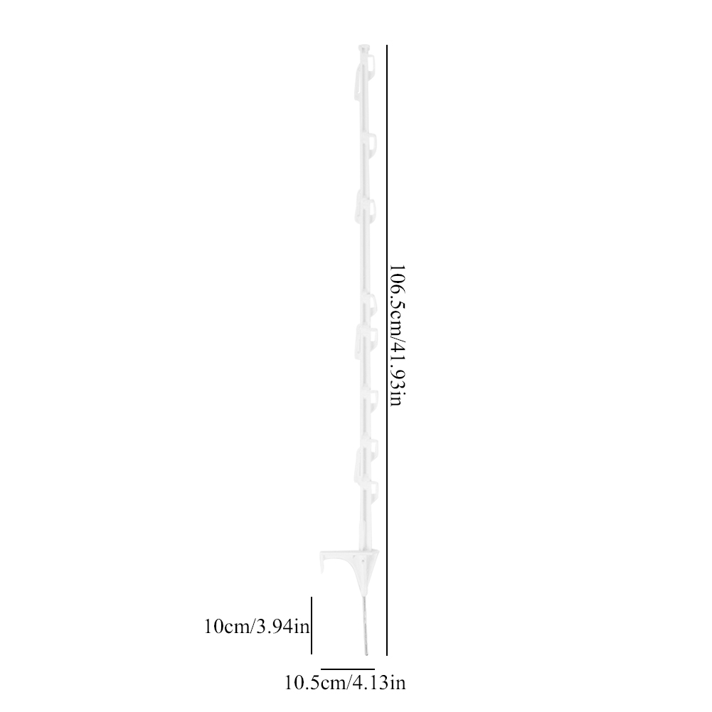 STRIP GRAZE POLY TREAD IN POSTS X 20 MULTI WIRE TAPE ELECTRIC FENCE POST FENCING eBay