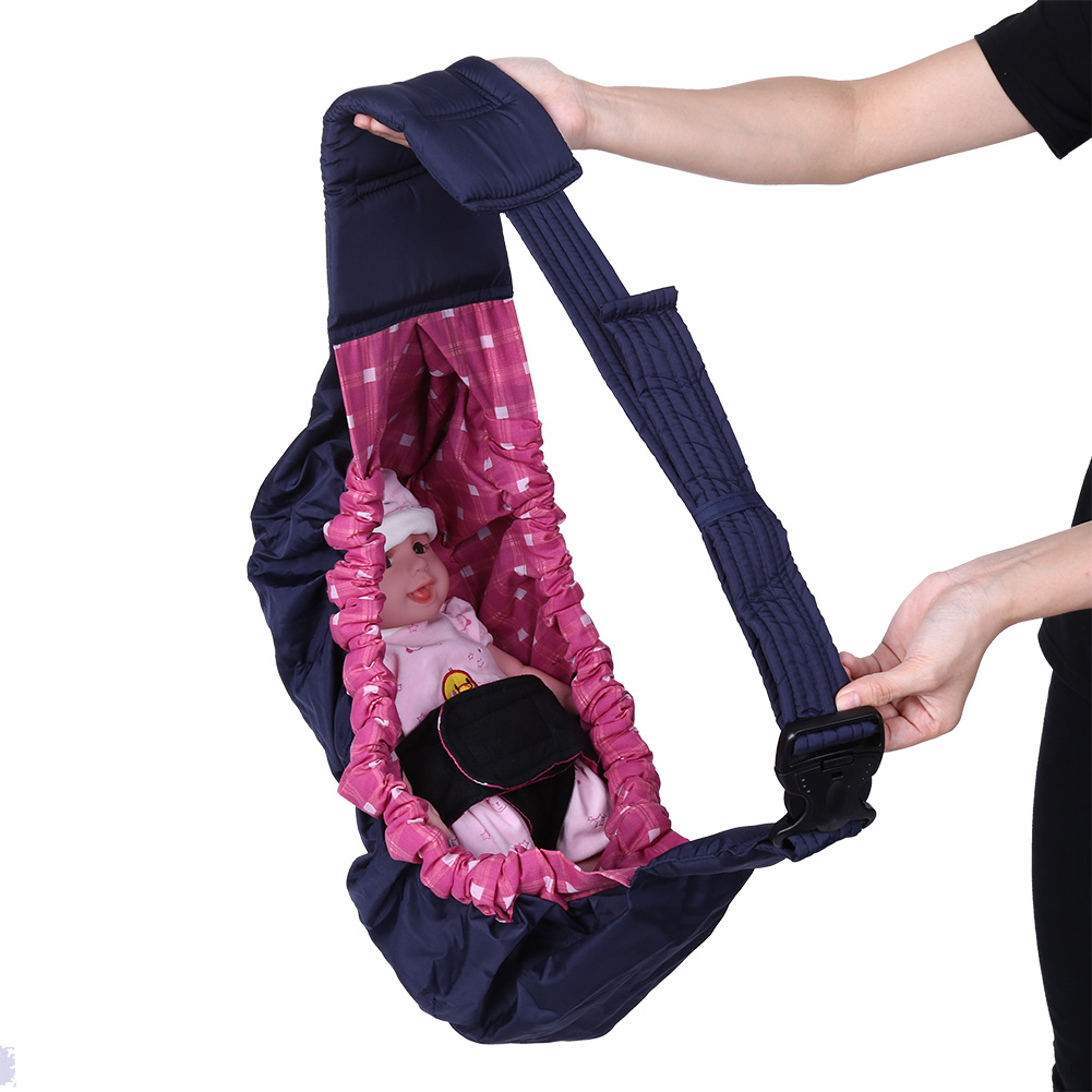 Adjustable Side Carry Economic Newborn Baby Wrap Carrier Front Face