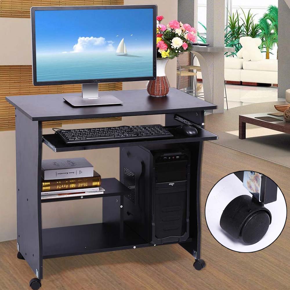 80cm Kleiner Computer Schreibtisch Buro Pc Tisch Workstation