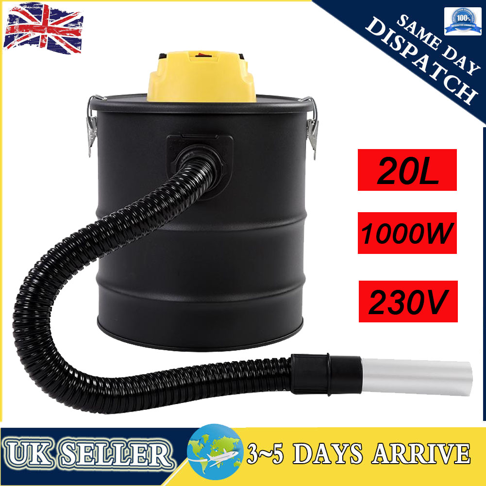 1000W Fireplace Fire Stove Wood Burner Vacuum Cleaner Ash Vac