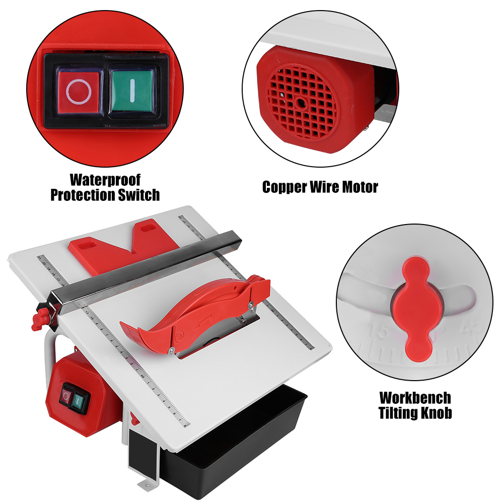 Heavy Duty 600W Electric Tile Cutter Ceramic Floor Porcelain Cutting