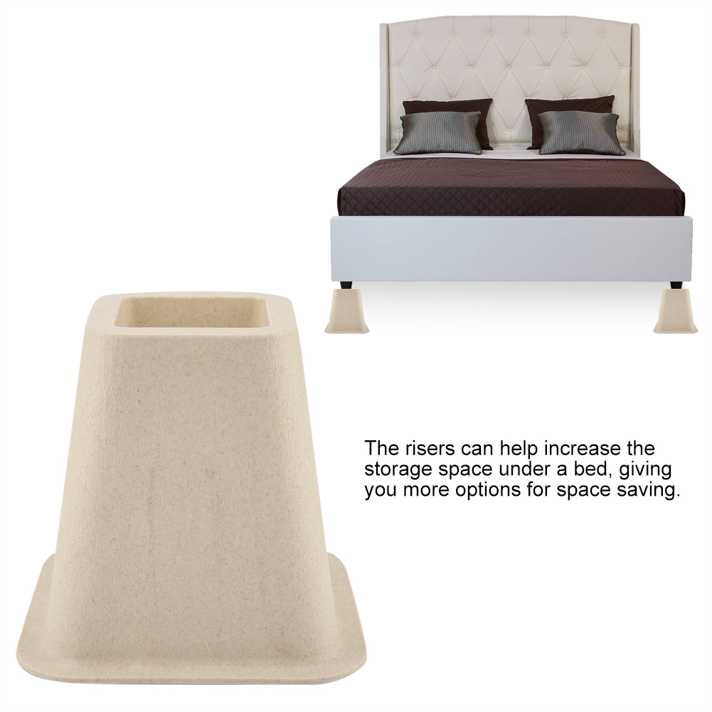 4x Elephant Feet Sofa Chair Bed Riser Lift Furniture Feet Heighten