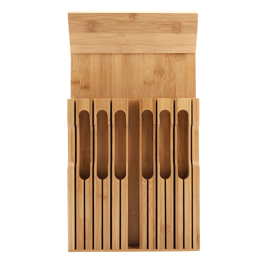 Messerbrett Messerblock Organizer für Küchenmesser Schubladeneinsatz