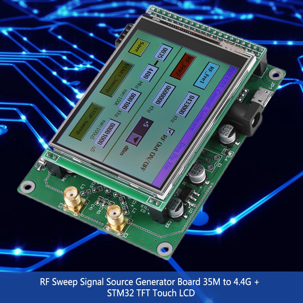 Генератор сигналов с алиэкспресс. Lcd generator. Pwm frequency meter. Lcd generator. Stm32_adf4351 rf signal source.