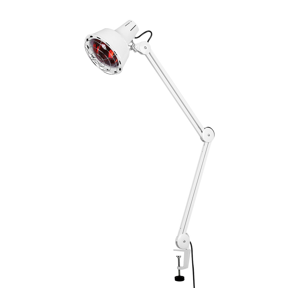 Wärmelampe Wärmestrahler Infrarotlampe Rotlichtlicht Lampe Tischklemme DEAR