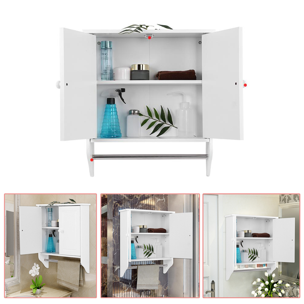 Wandschrank Hängeschrank Badschrank Küchenschrank Badzimmerschrank Weiß