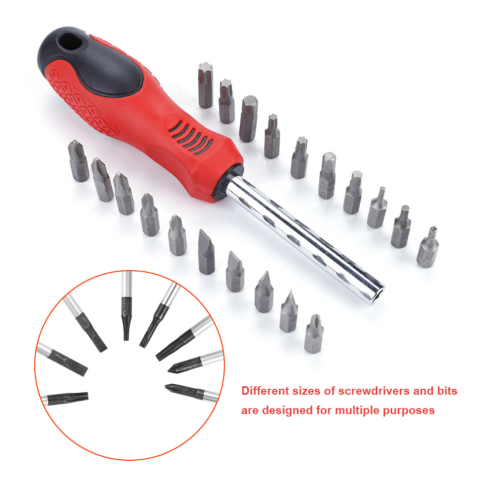 FX TOOLS Schraubendreher Satz 2 kurze Kreuz Schlitz Schraubenzieher Werkzeug Set