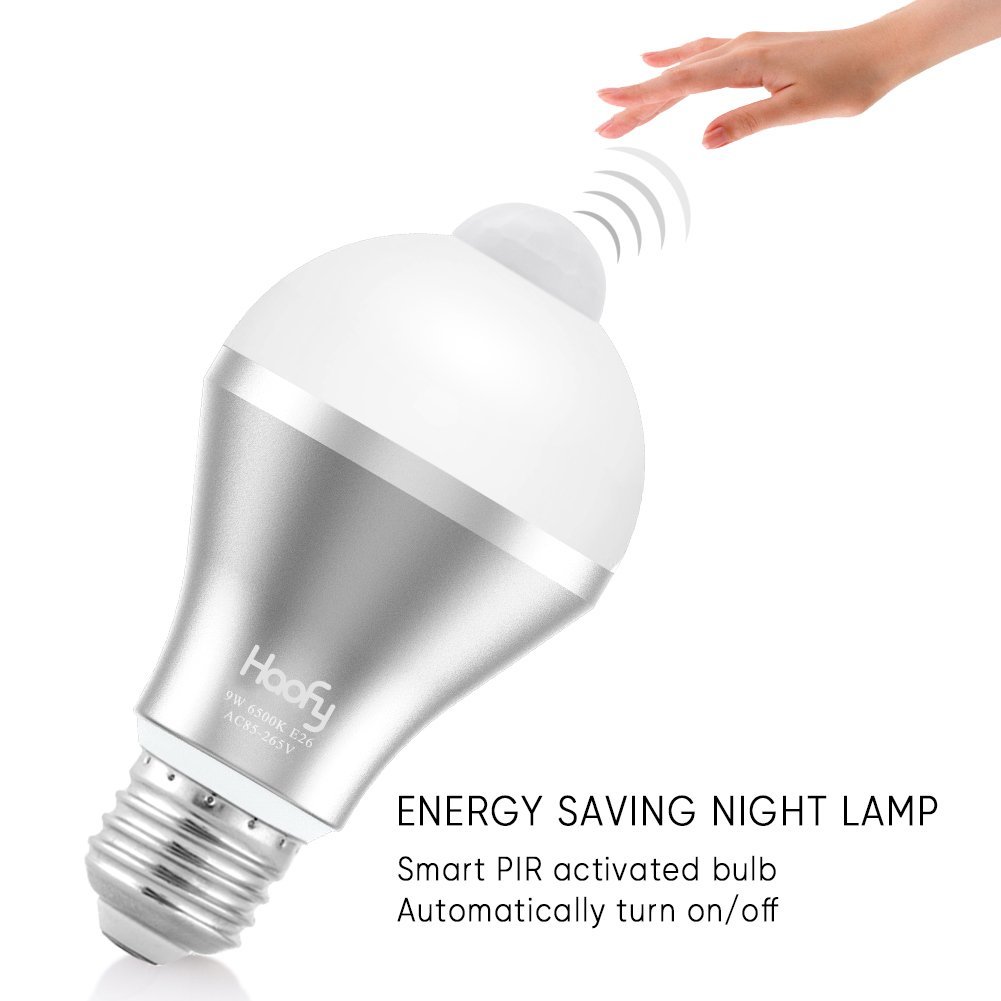 Details About 9w 3x Indoor Outdoor Motion Sensor Light Bulb Activated Led Dusk To Dawn
