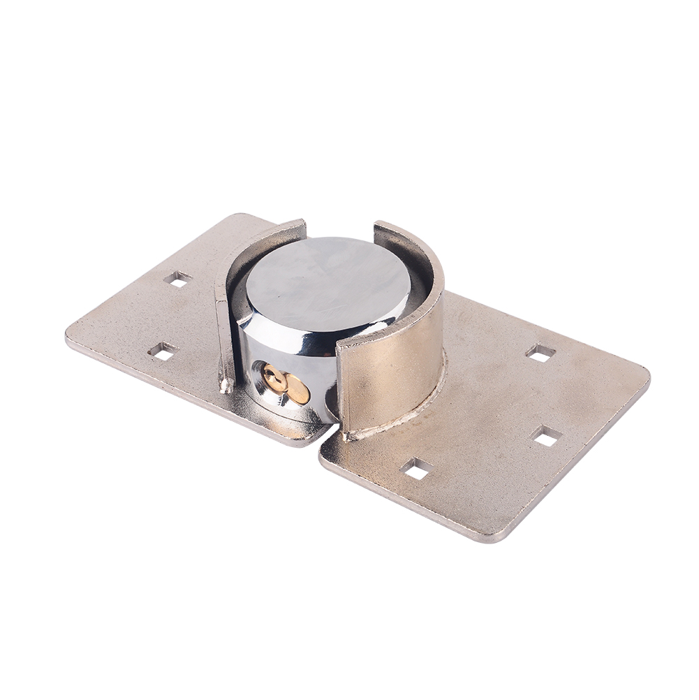 VAN HIGH SECURITY PADLOCK&HASP SET DOOR 73mm LOCK + NUTS BOLTS FIXINGS