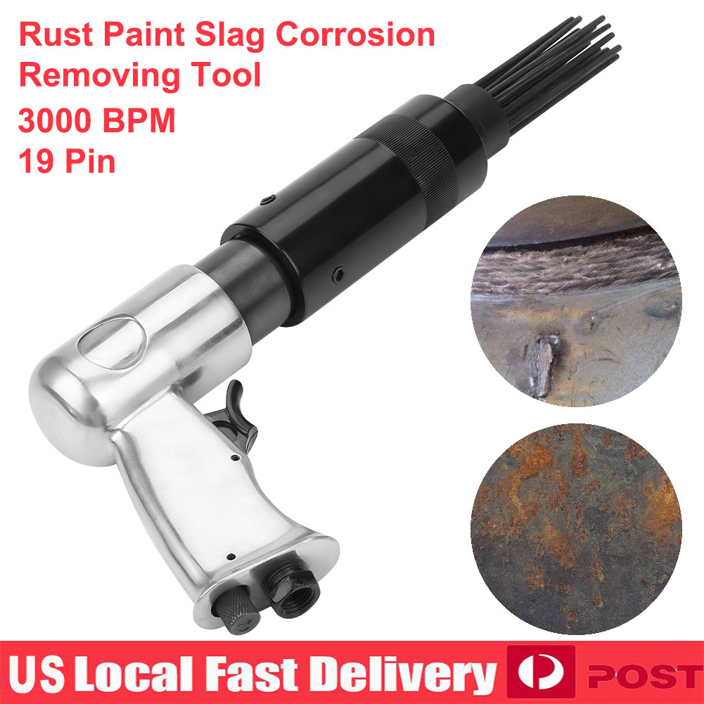 Air Pneumatic Needle Scaler 19 Pin 3000r/min Rust Remove Tool