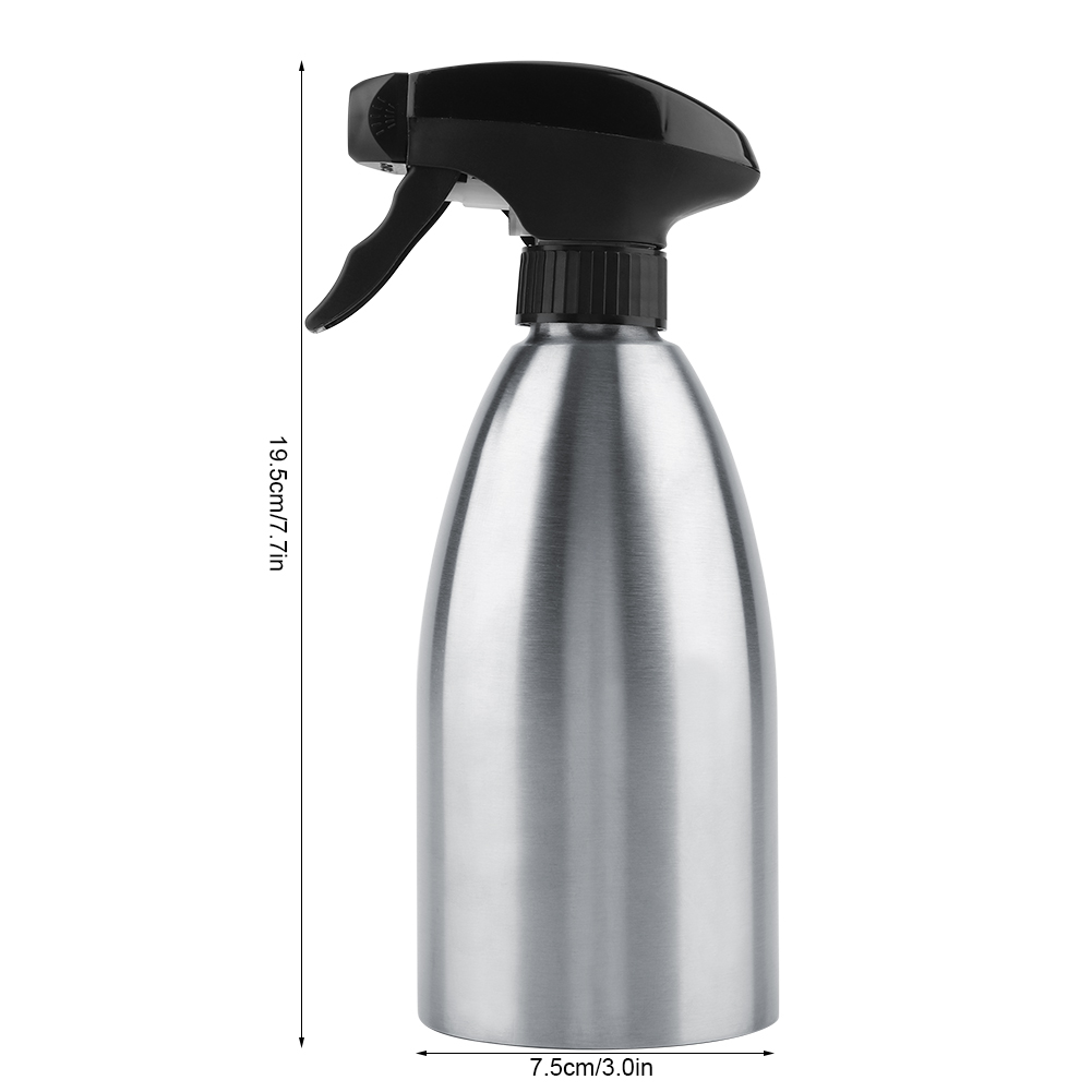 Stainless Steel Oil Spray Bottle Kitchen Olive Oil Sprayer For Bbq Cooking 500ml Ebay 0306