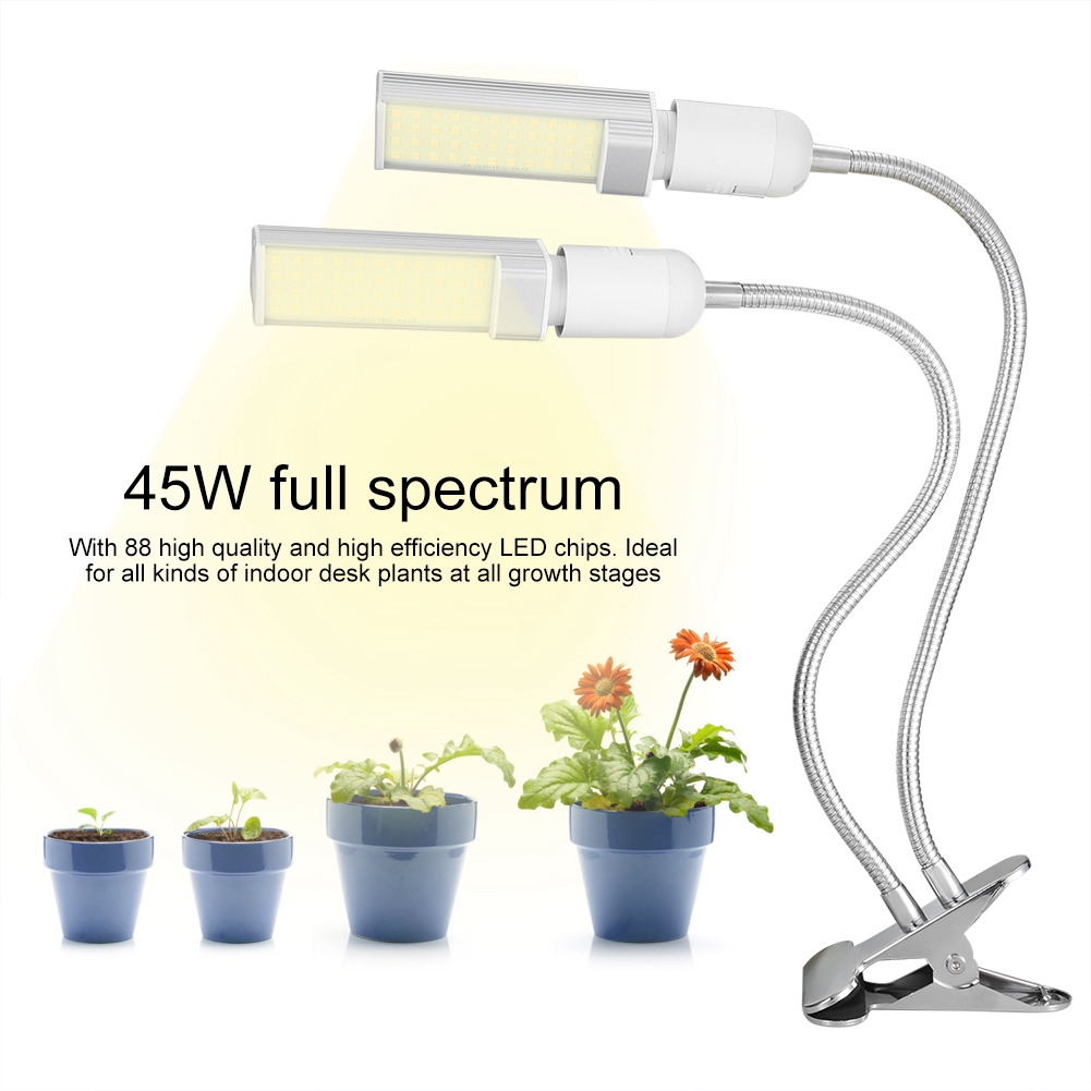 45W 88 LED Pflanzenlampe Vollspektrum Pflanze