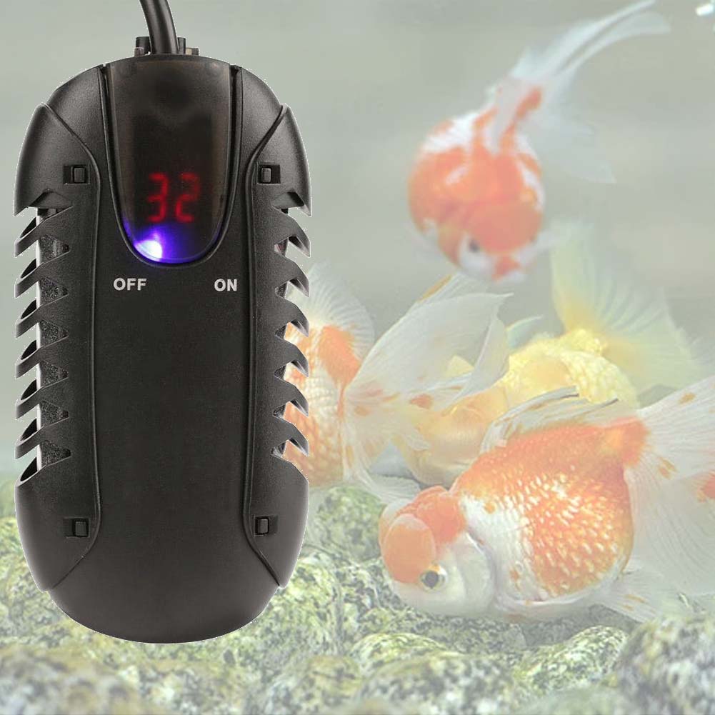 W Aquarium Fish Tank Tropical Marine Digital Heater Submersible Thermostat Ebay