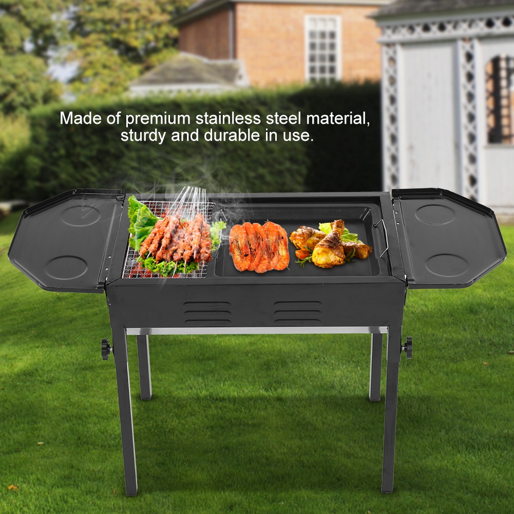 Yard, Garden & Outdoor Living Stainless Steel Charcoal Grill Mangal BBQ