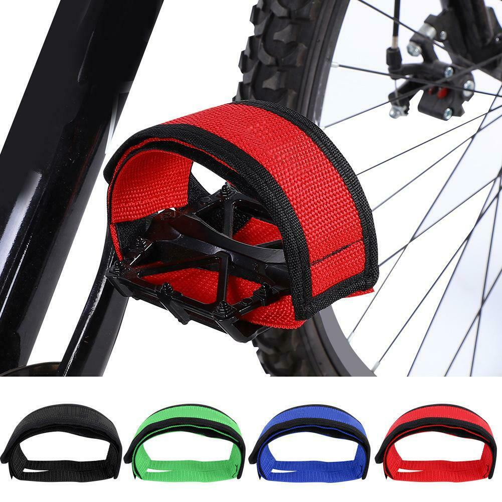 Fixed Gear Bike Bicycle Adhesive Straps Pedal Toe Clip Strap Belt Anti-slip Lin