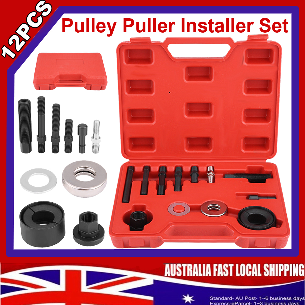 12X Alternator Power Steering Pulley Puller Installer Removal Set for