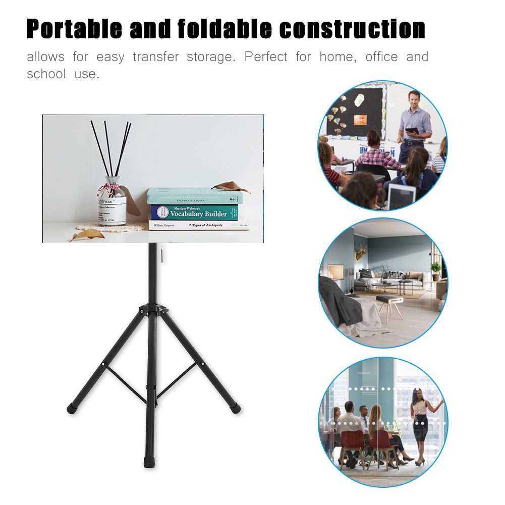 Tripod TV Stand Displays Portable Floor Height Adjustable ...