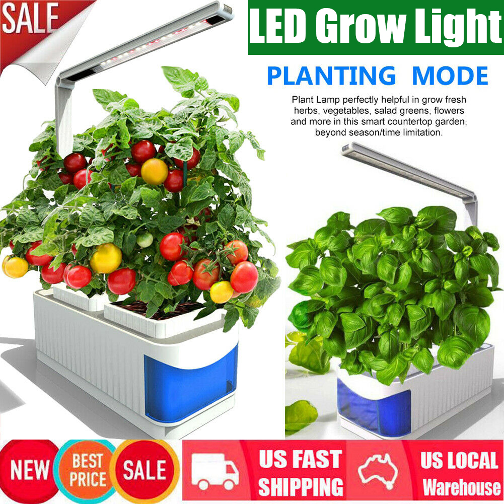 2 Modes Garden Plants Grow Kit Light Adjustable Led Herb