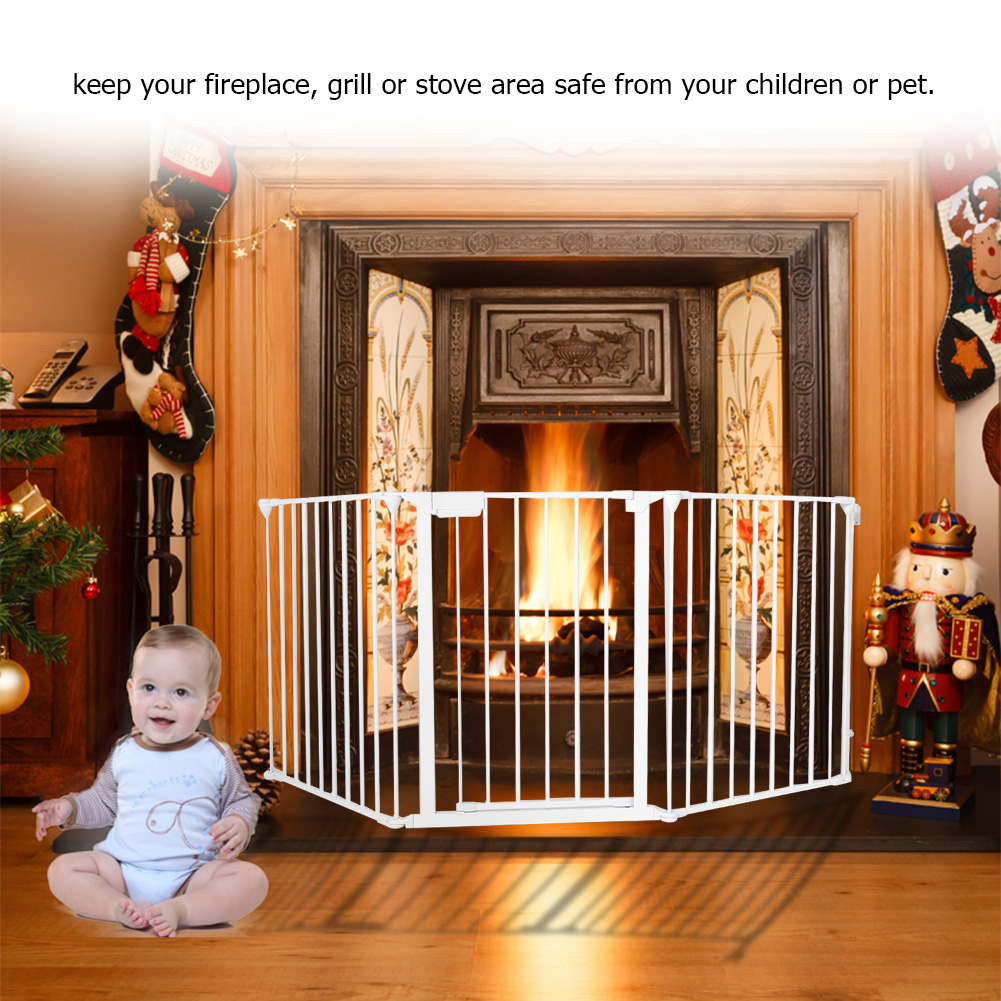 wood stove safety gate