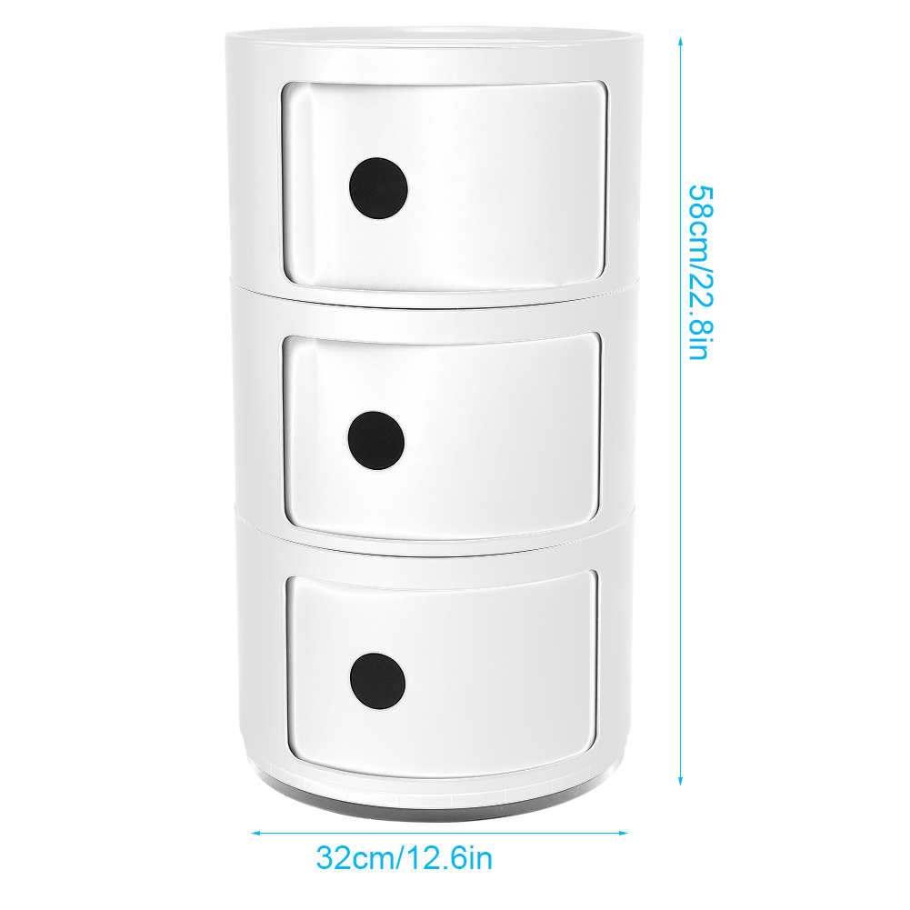 Modern Bedside Cabinet Sofa Side Storage Table Nightstand Organizer Book Shelves
