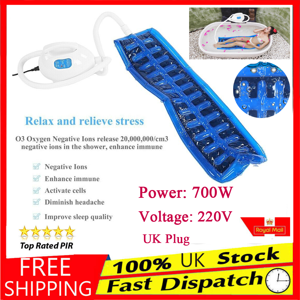 Electric Bathtub Bubble Massage Mat Waterproof Tub Massaging Ozone Spa