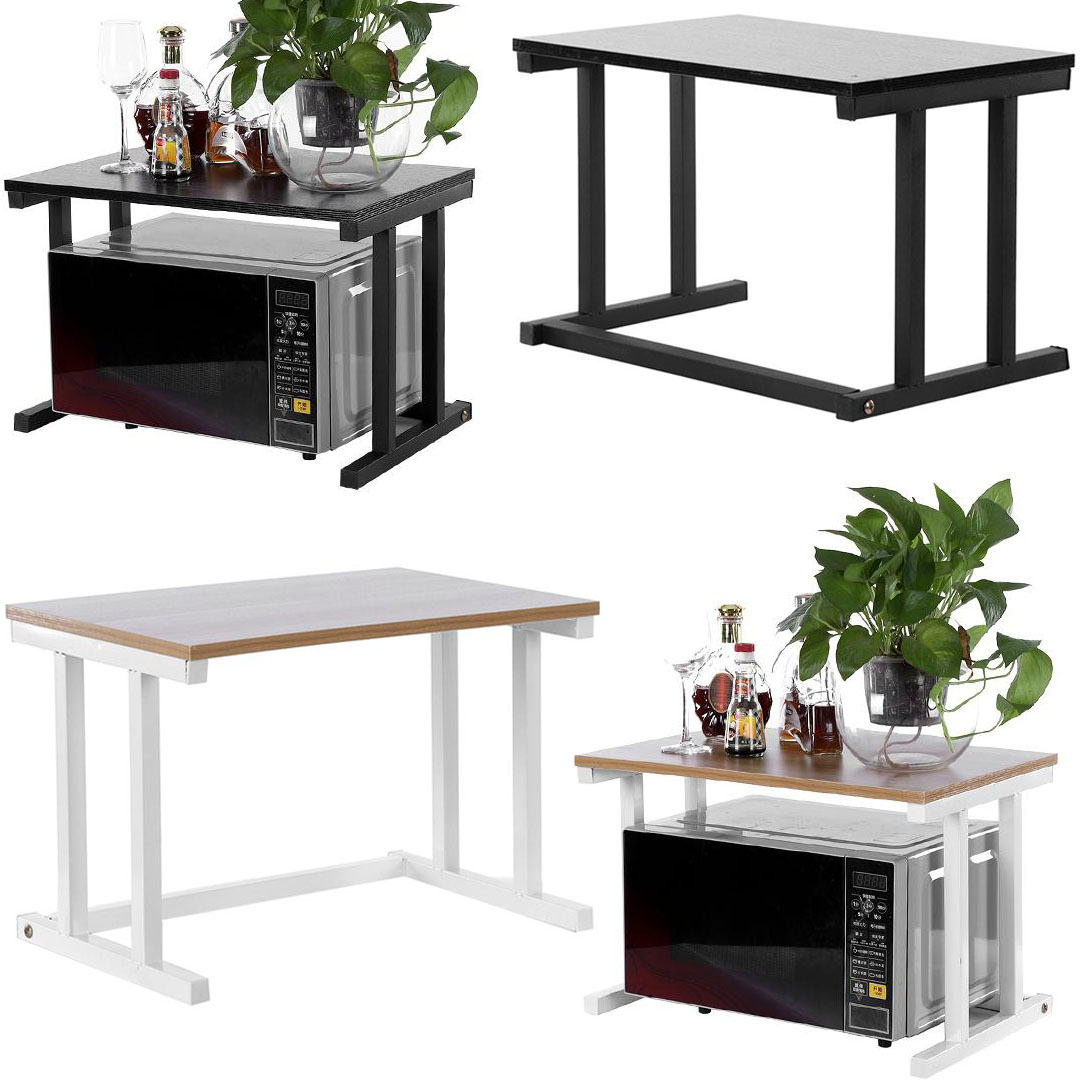 Küchenregal Mikrowellenhalter Mikrowelleregal 2 Ablage Küchen