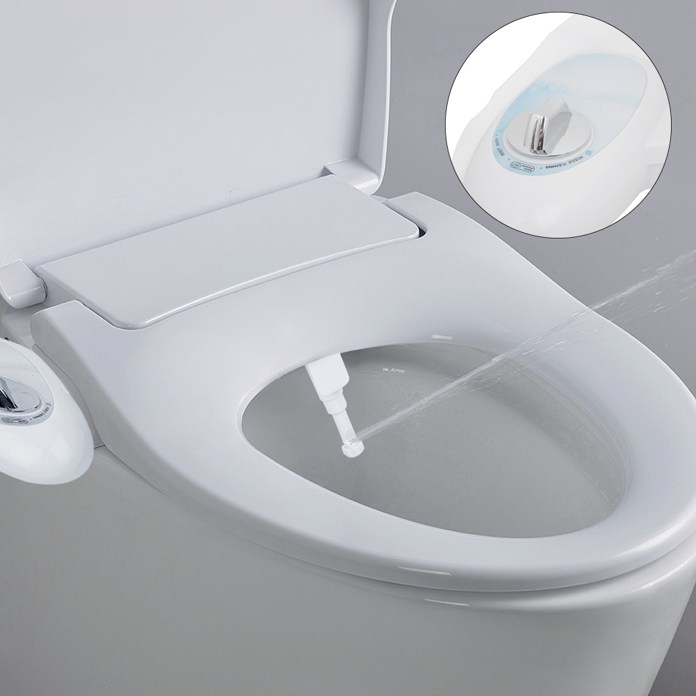toilet seat spray bidet water attachment cold mechanical non fresh