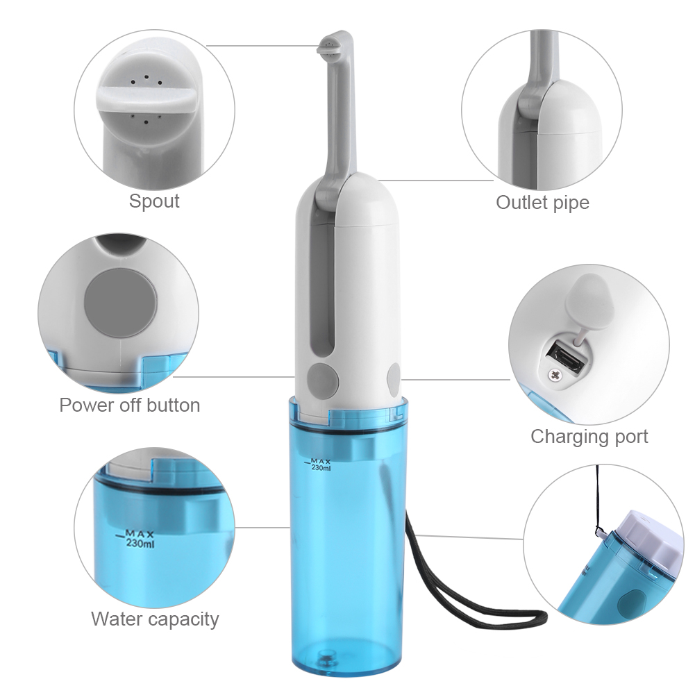 Portable Travel Bidet Sprayer - Handy Electric Bidet - Personal ...