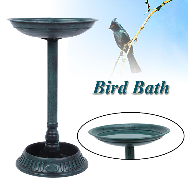 pure garden antique bird bath