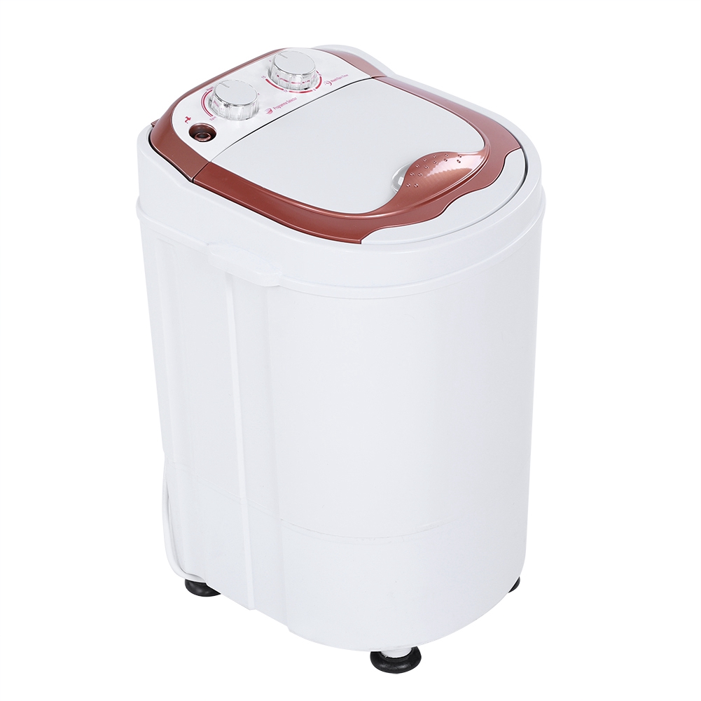 Mini Washing Machine 6Kg Top Load Full-Automatic Laundry Washer Spin