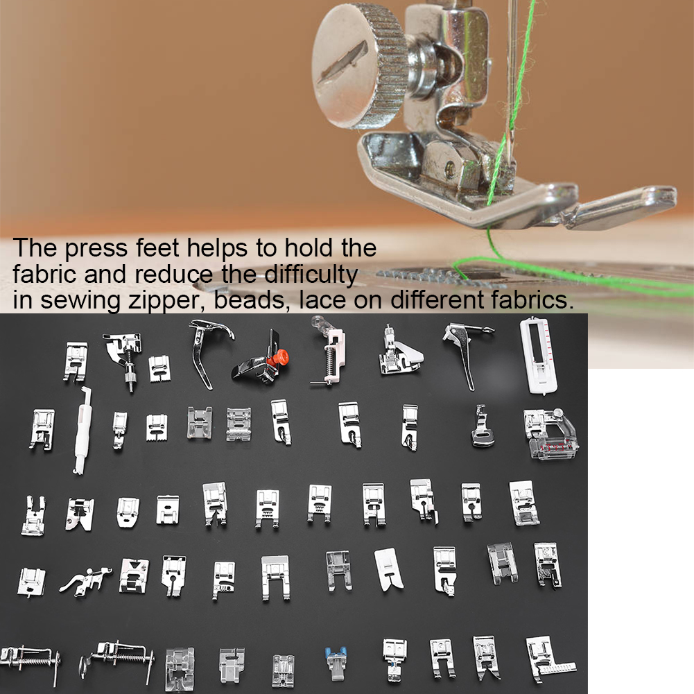 For Sewing Machine Brother Universal Presser Foot Feet Stitch Guide