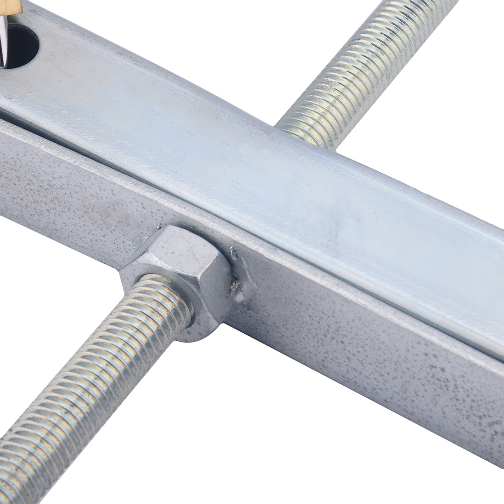 Universal 2pcs Ladder Roof Rack Extension Clamps Ladders Locks Padlock