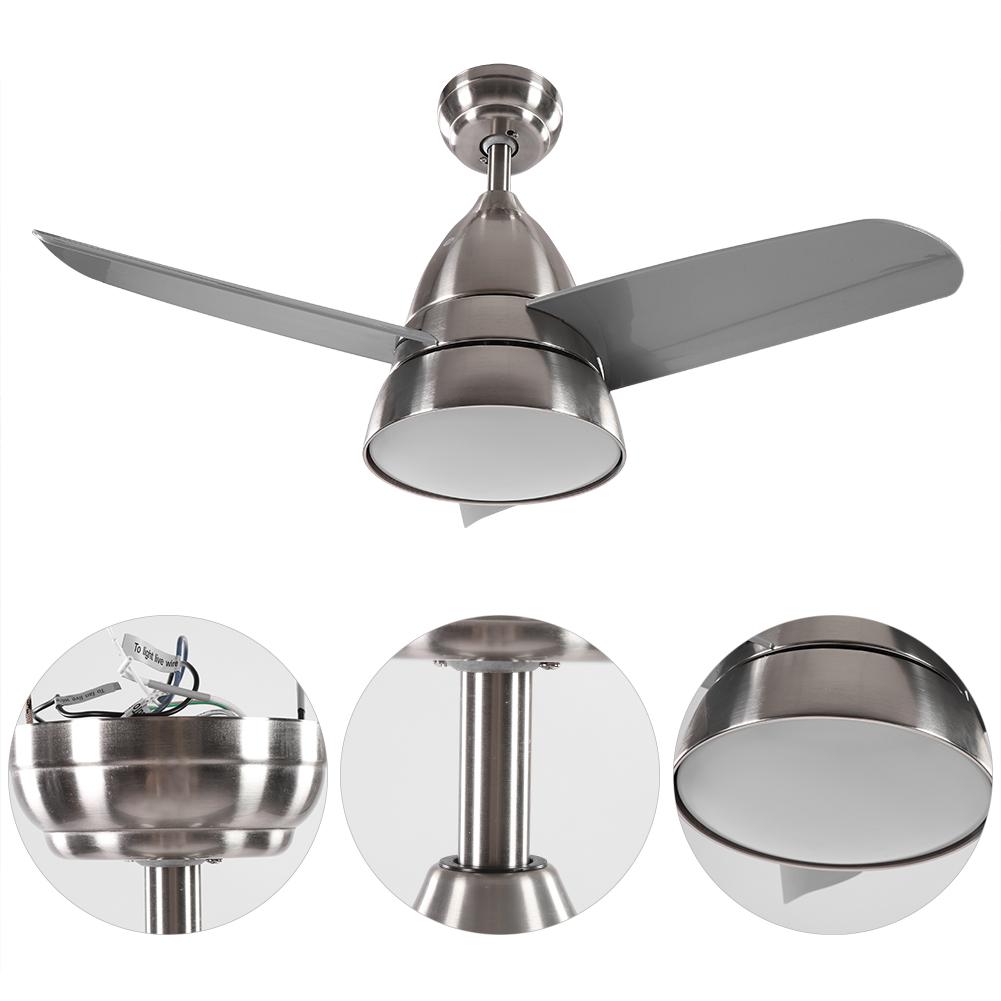 LED Deckenventilator mit Fernbedienung Raum Kühler Farbwechsler Lampe