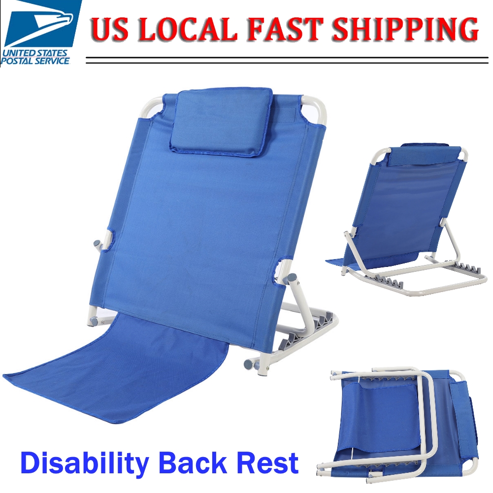 Adjustable Folding Bed Backrest Back Support Rest ...
