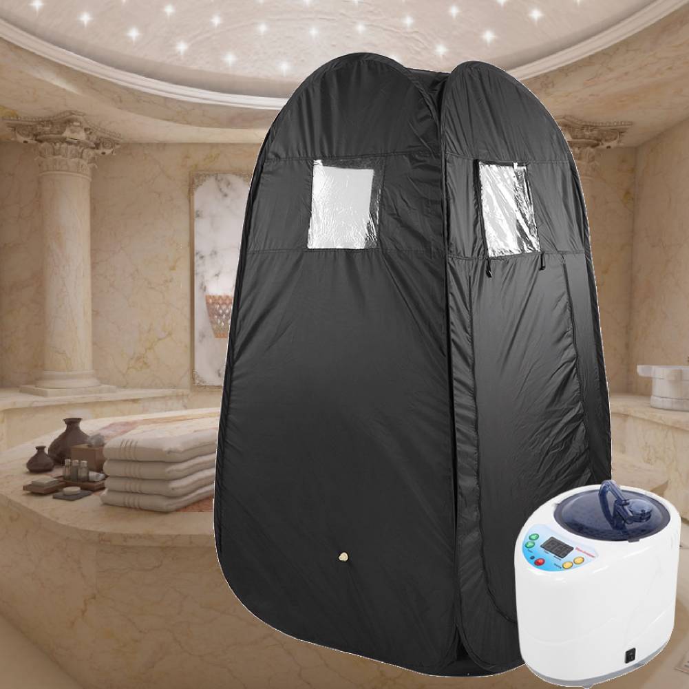 Portable 2L Home Spa Steam Sauna Tent Full Body Slim Loss Weight Detox