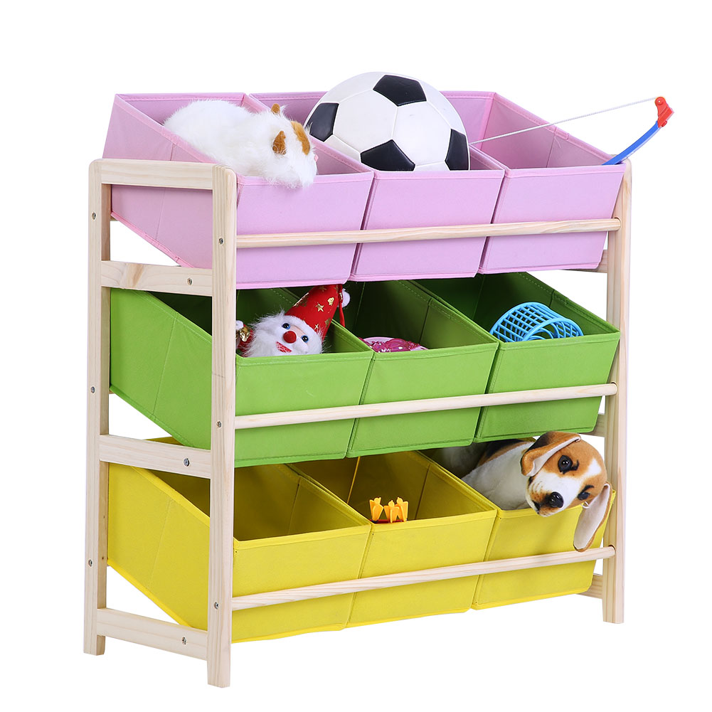 3 tier toy storage