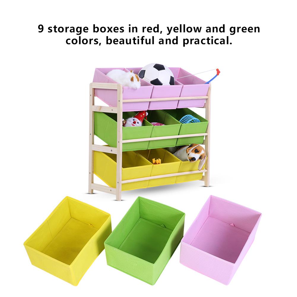 Kinderregal Spielzeugbox Spielzeugkiste Aufbewahrungsregal Aufbewahrungsboxen DE