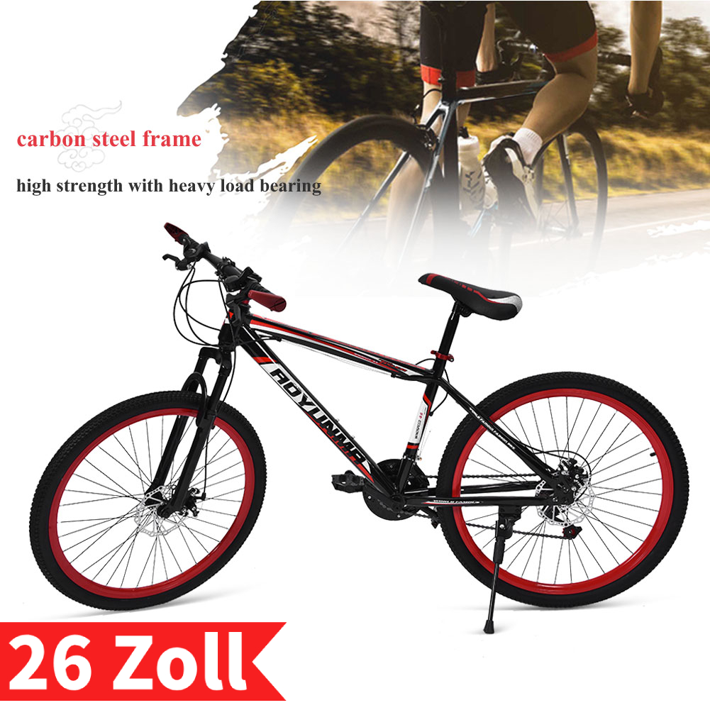 26" Zoll Mountainbike Fahrrad City Bike 21Gang MTB