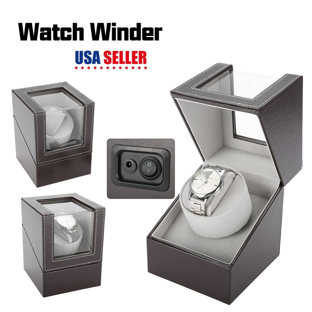 Watch Winder Box SelfWinding Automatic Mechanical Holder Storage Container eBay