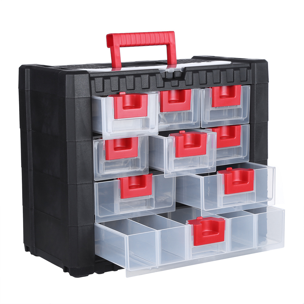 Portable Carry Tools Storage Case Spanner Screw Parts Hardware