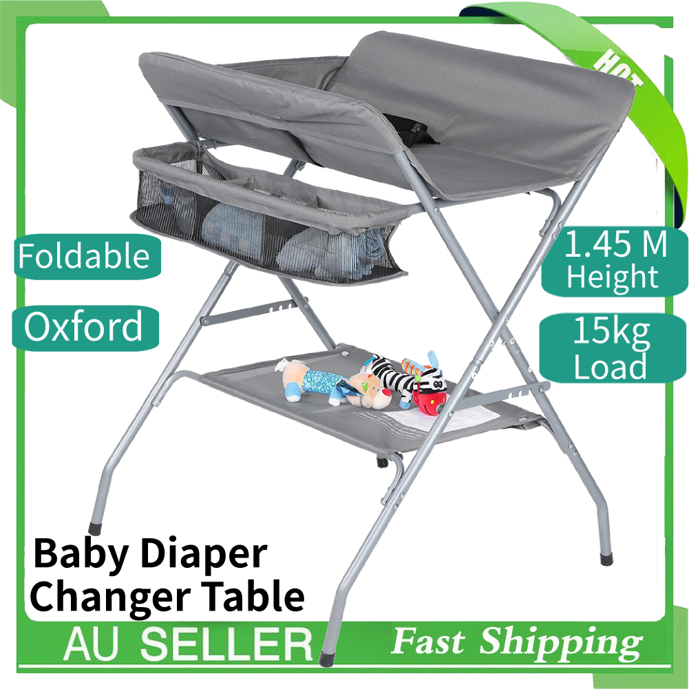 Details About Baby Change Table Nappy Baskets Caddy Organiser Storage Holder Stand Foldable