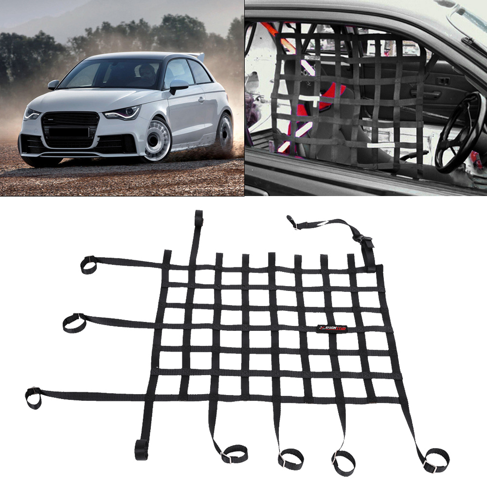 Universal Window Net For Racing Car Window Net Safety Webbing Rally