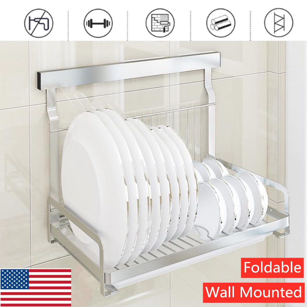 Details About Stainless Steel Wall Dishes Bowls Drying Rack Foldable Bowl Drainer Organizer - Wall Dish Rack Details About Stainless Steel Wall Dishes Bowls Drying Rack Foldable Bowl Drainer Organizer - Wall Dish Rack