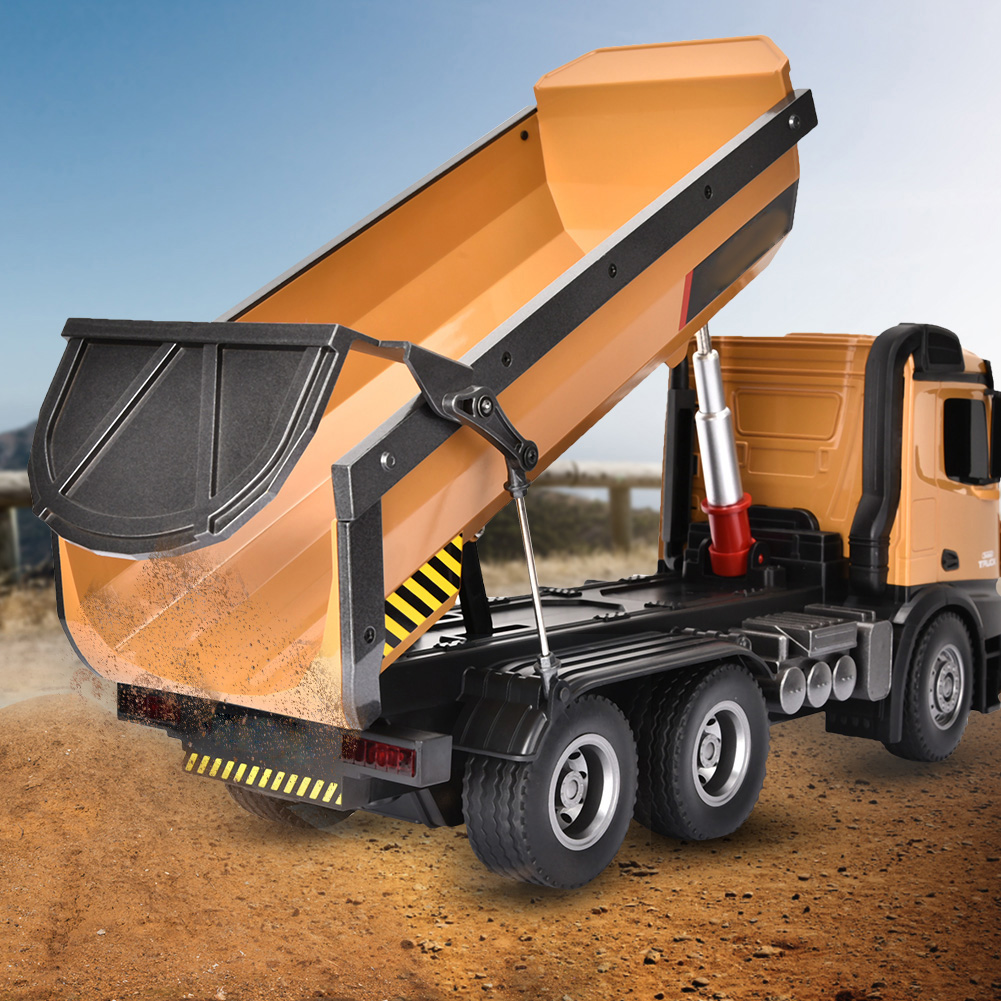 2.4GHz 10CH 114 Remote Control RC Construction Dump Truck Vehicle Kid Xmas Gift 712979960710 eBay