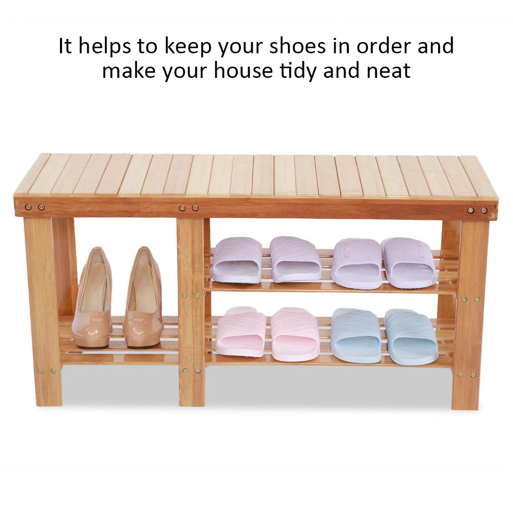 Schuhbank Hocker Garderobenbank Sitzhocker Schuhablage Kinderhocker Schuhregal