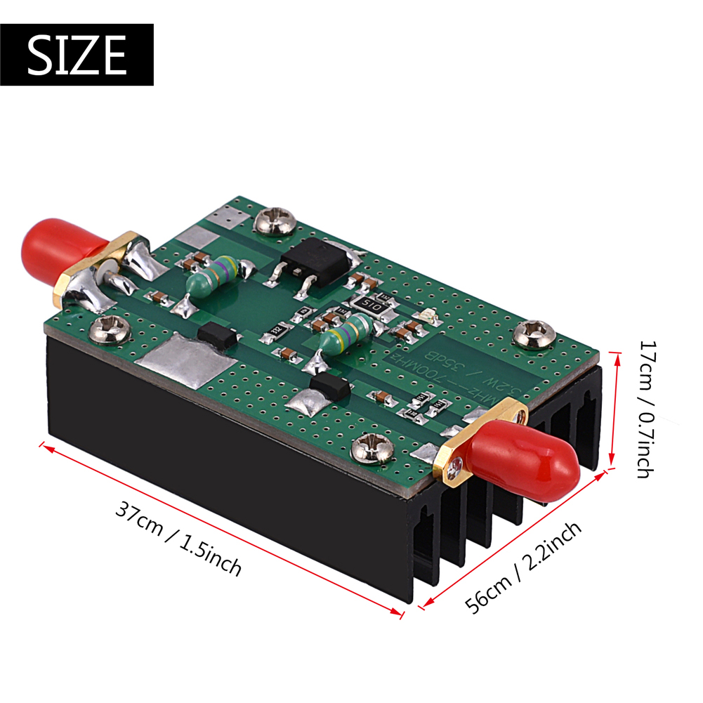 1MHz700MHZ RF Power Amplifier 3.2W HF VHF UHF FM Transmitter Module