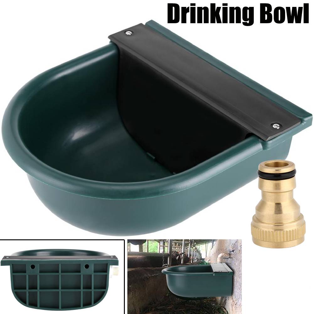 4 L Automatic Water Bowl Trough Horse Cow Drink Feeder Sheep Goat