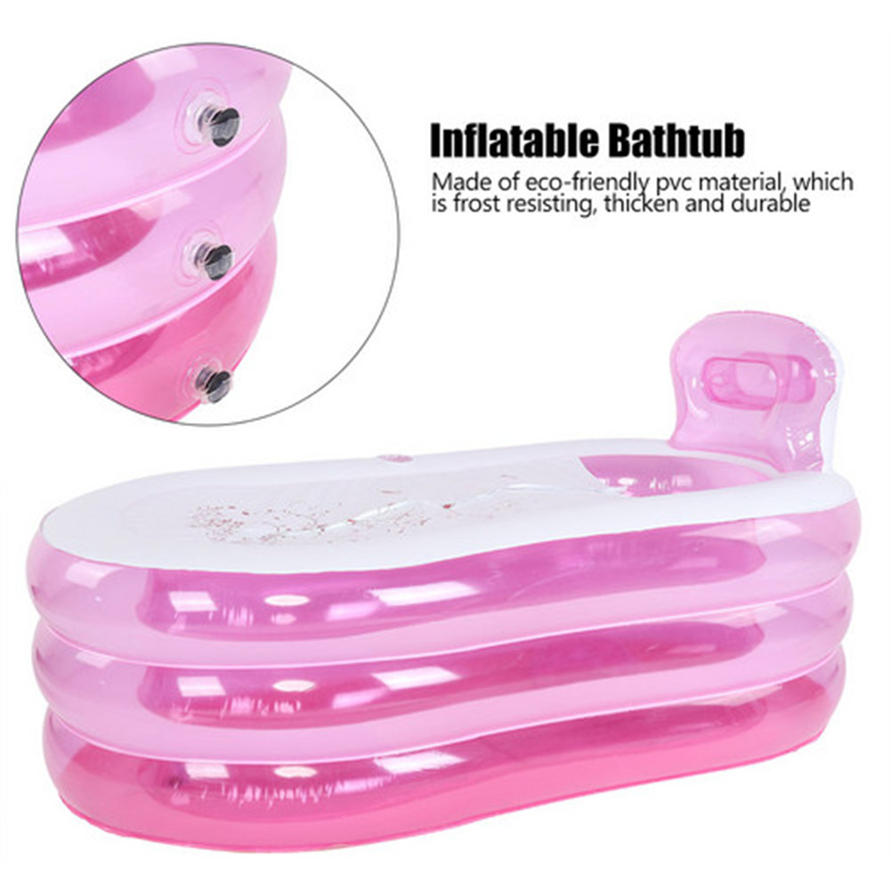 Aufblasbare Badewanne PVC klappbar Bathtub Beweglich Erwachsene Kinder Pool SPA | eBay