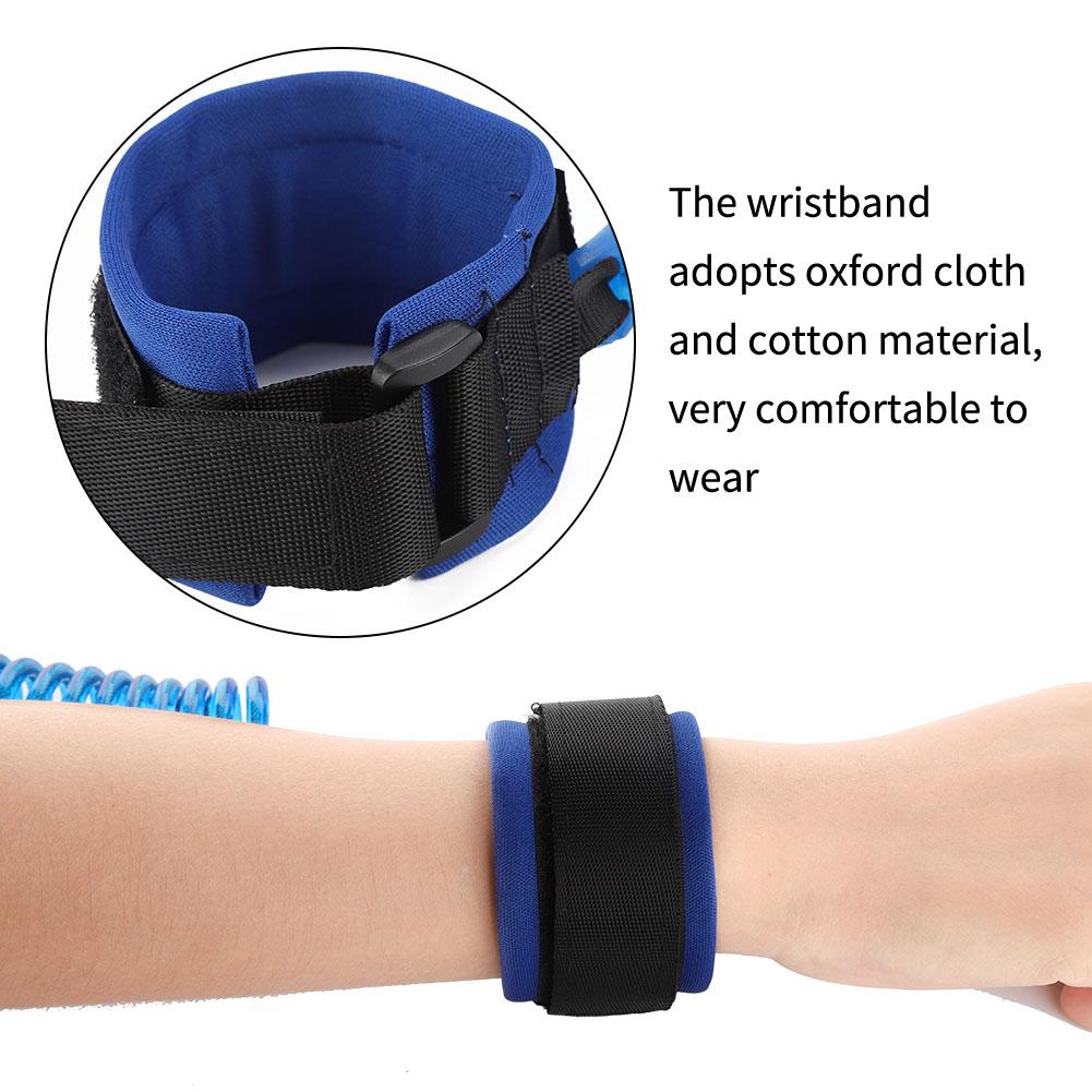 Anti-Lost Spring Wristband safety Harness Rope Belt Elastic Wire For Kids Baby