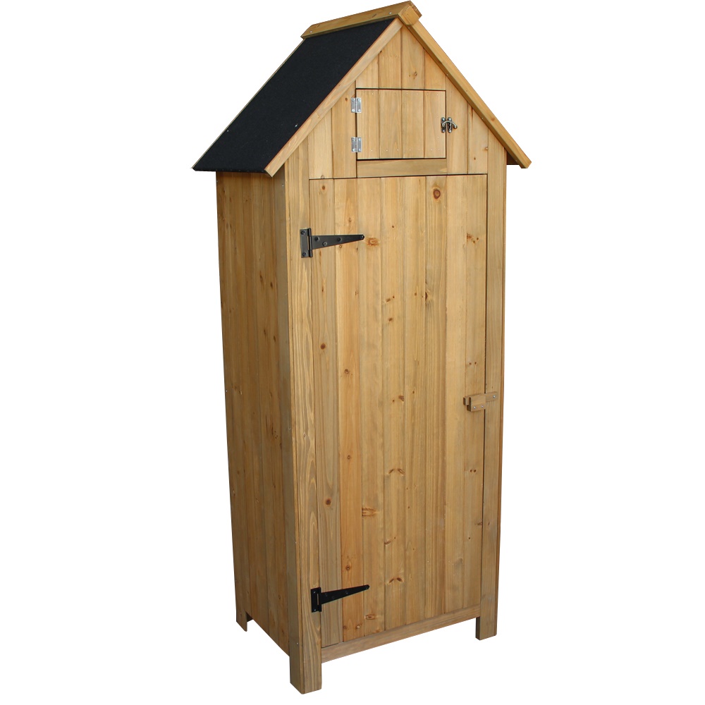 Durable Fir wood Arrow Shed lockers Single Door Garden